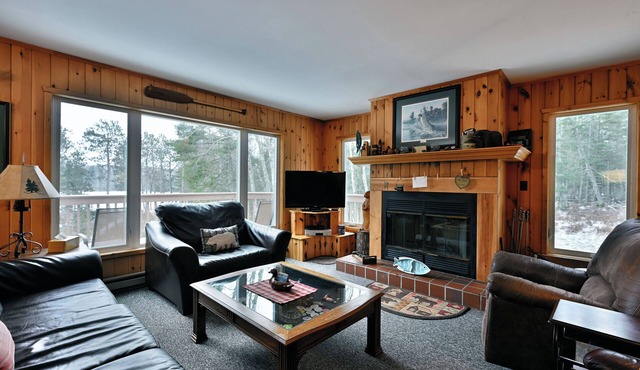 Lakefront Cabin with Dock, Kayaks, and Stunning Views on Quiet Teal Lake