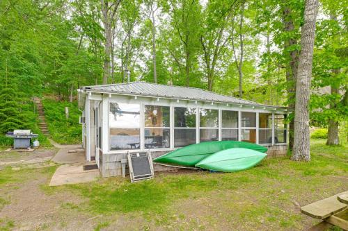 Lakefront Cabin with Fire Pit, Dock, and Boat Rental