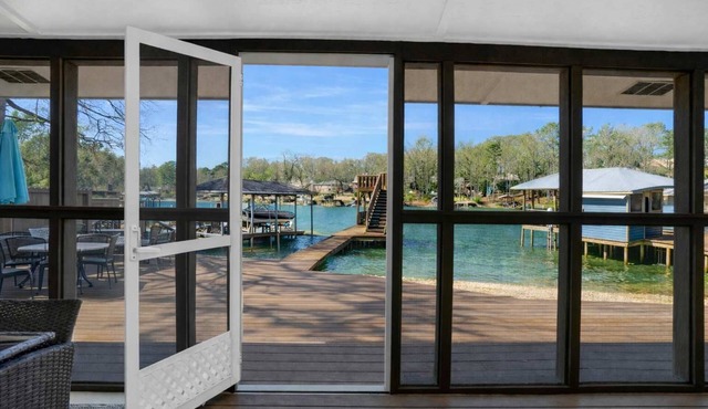 Lakefront Cabin with Private Dock