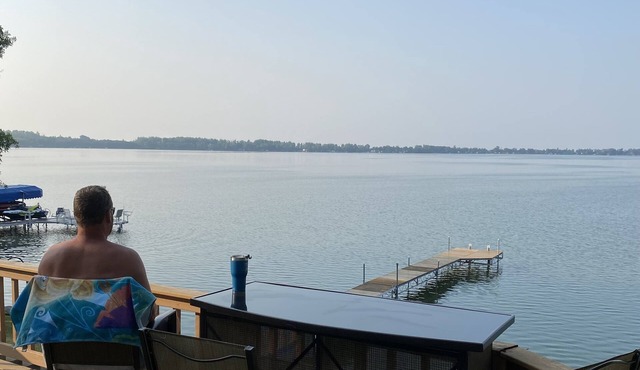 Lakefront cabin with great FISHING & FUN all year on Clear Lake in NE South Dak.