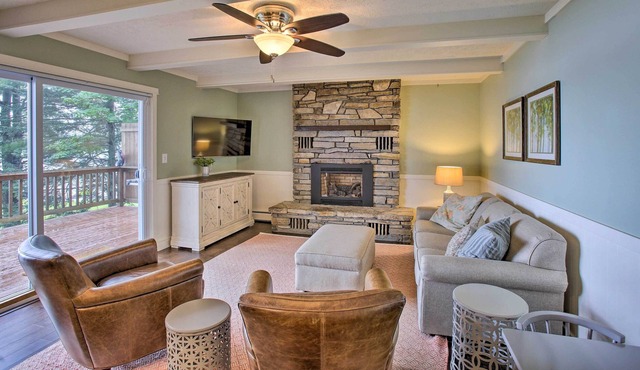 Lakefront Cadillac Cottage w/ Furnished Deck!