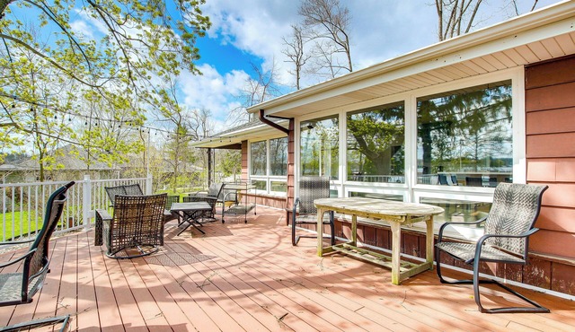 Lakefront Campbellsport Retreat w/Dock & Yard!