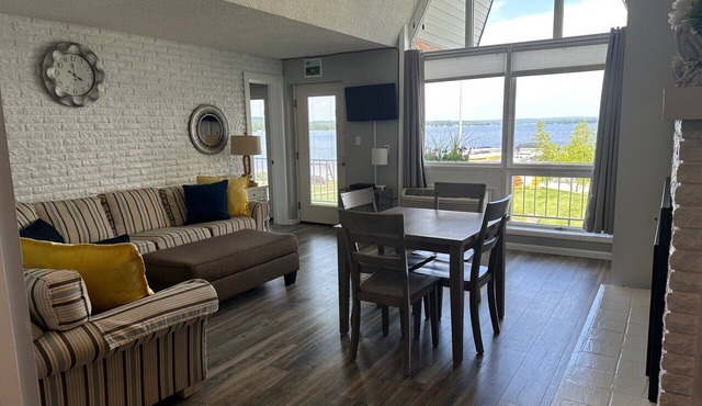 Lakefront Condo on Crooked Lake, Family-Friendly, Boat Slip Available