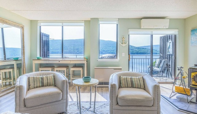 Lakefront condo retreat on beautiful Canandaigua Lake! Updated, Clean & Spacious
