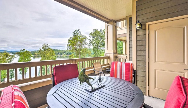 Lakefront Condo with Community Pool and Boat Dock