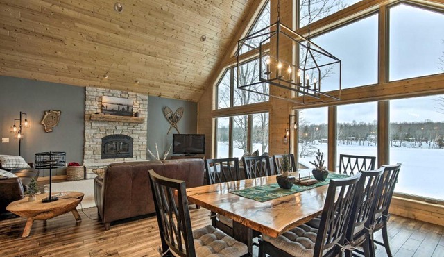 Lakefront Cottage in Iron River 3 Mi to Skiing!
