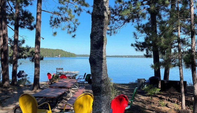 Lakefront cottage retreat in the northern woods of Minnesota.