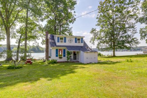 Lakefront Cottage w/Covered Porch & Dock!