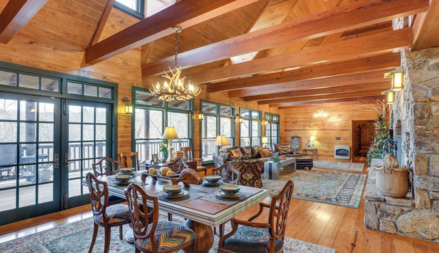 Lakefront Custom-built Mentone Home: Game Room!