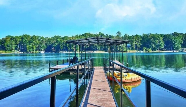 Lakefront Dream Home with Dock & Trailer Parking!