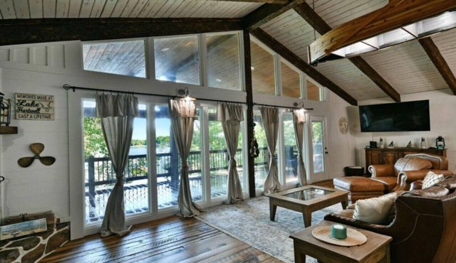 Lakefront Dream Home with Dock & Trailer Parking!