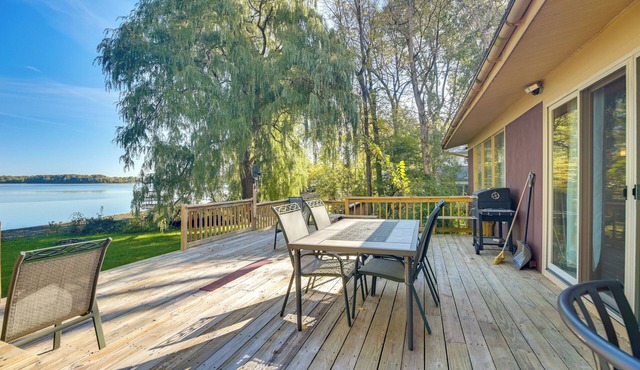 Lakefront Escape: Waterfront Lake Champlain Home