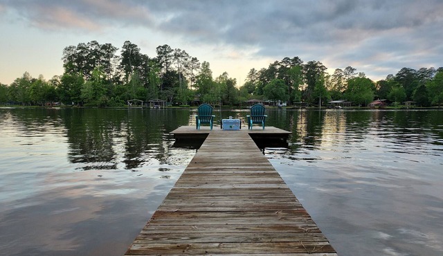 Lakefront Family Retreat with Dock, Kayaks, Paddleboard, Fire Pit, and Water Mat