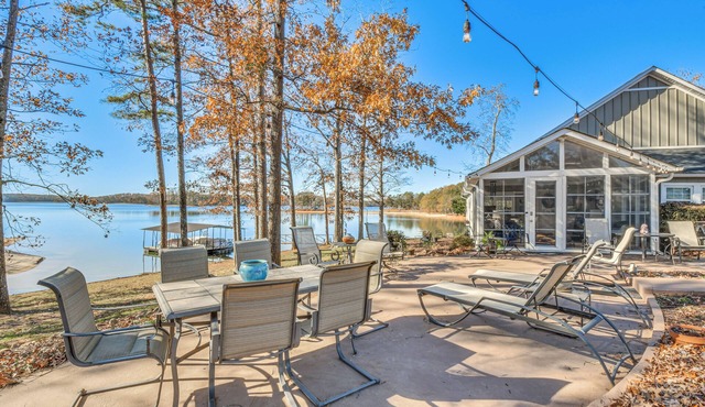 Lakefront Gem w/Boat Dock & Patio in Fair Play