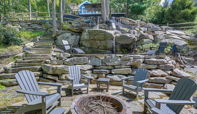 Lakefront Gem w/Hot Tub & Boat Dock in Greentown