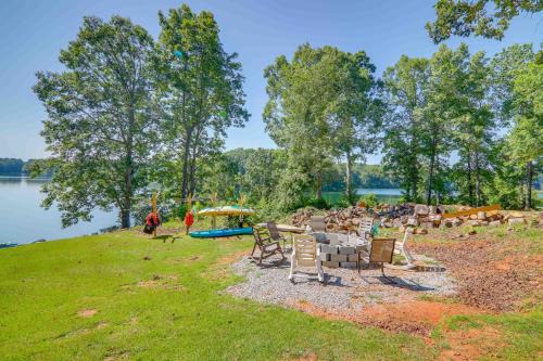 Lakefront Getaway with Porch in Athens Area!