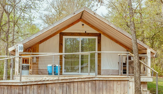 Lakefront Glamping Safari Tent #10: Prickly Pear