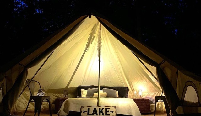 Lakefront Glamping Resort Cherokee Lake, Tennessee Site 1