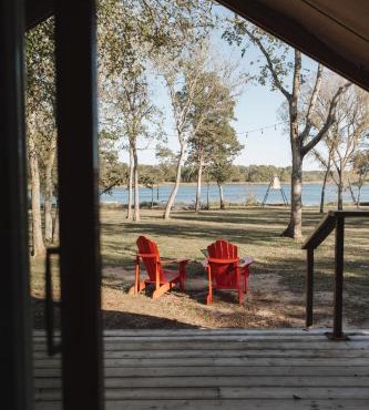 Lakefront Glamping Safari Tent 5 The Hummingbird