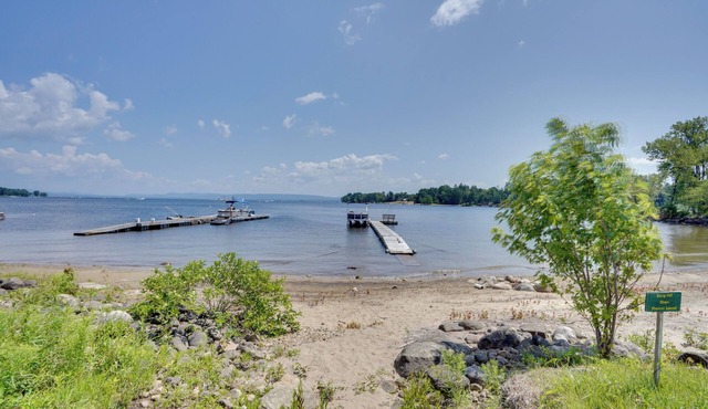 Lakefront Gloversville Getaway w/Beach & Dock!