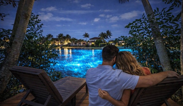Lakefront Glow Villa - Private 4K Cinema, Heated Pool & Spa - Sleeps 12