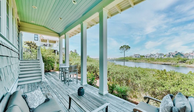 Lakefront + Gulf Views in WaterSound- 217 Gulf Bridge Lane