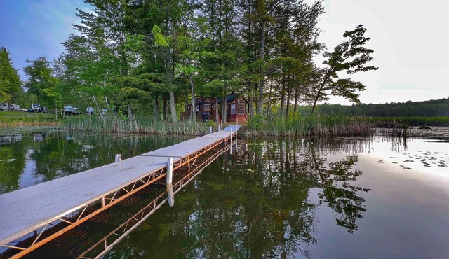"Lakefront Hideaway Cottage on Chief Lake - Your Own Private Island!"