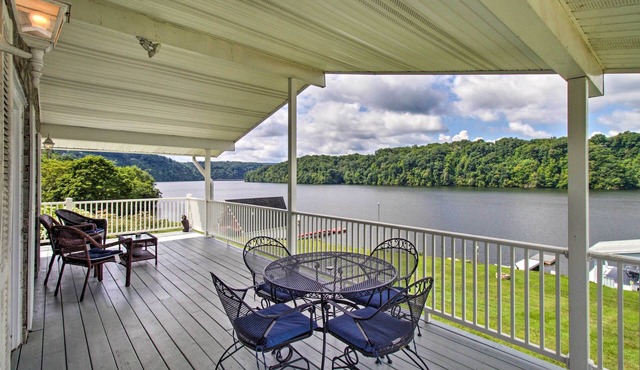 Lakefront Hiwassee Home w/Private Dock & Deck!