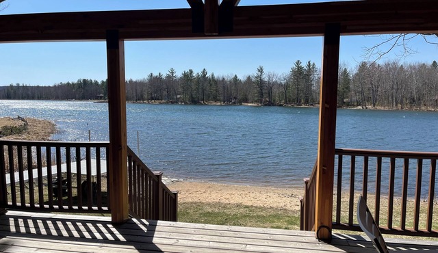 Lakefront home in Northern Michigan. A quiet family lake