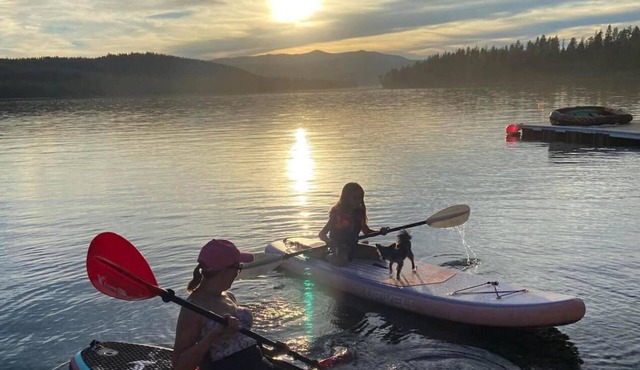 Lakefront home on McGregor Lake Marion, Montana