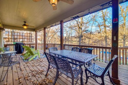 Lakefront Home w/Furnished Deck in Grove!