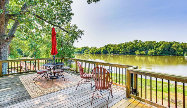 Lakefront Home w/Patio in Havana!