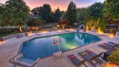 Lakefront Home w Pool Dock Fire Pit Game Room Sip Sip Away by AvantStay