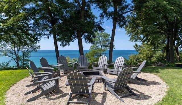 Lakefront Home with 375 Feet Of Private Beach!