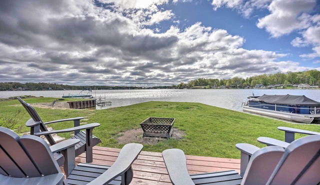 Lakefront Home w/Boat Dock in Benton Harbor!