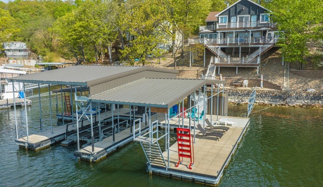 Lakefront Home w/Private Dock, Slip, Kayaks & Paddleboards at the 7mm