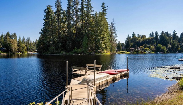 Lakefront Home with Dock and Scenic Views