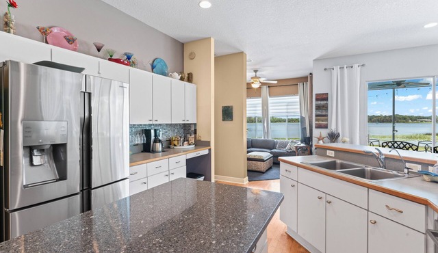 Lakefront Home with Private Pool and Hot Tub