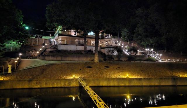 Lakefront Home with Private Dock, Water Slide, Boat Slip, and Hot tub