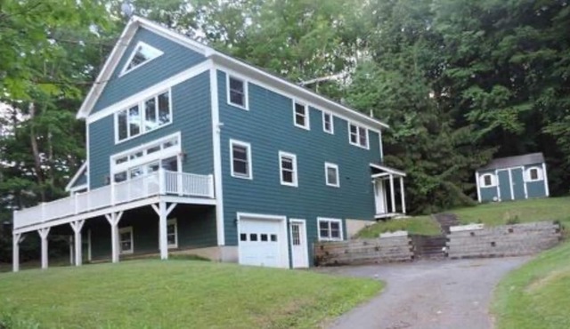 Lakefront Home with wrap-around deck overlooking beautiful Lake St. Catherine.