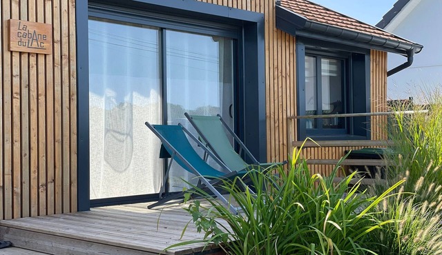 Lakefront house for 4 pers. + kids, nature and tranquility, pets allowed