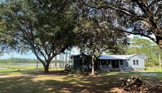 Lakefront in Forest on 10 acres