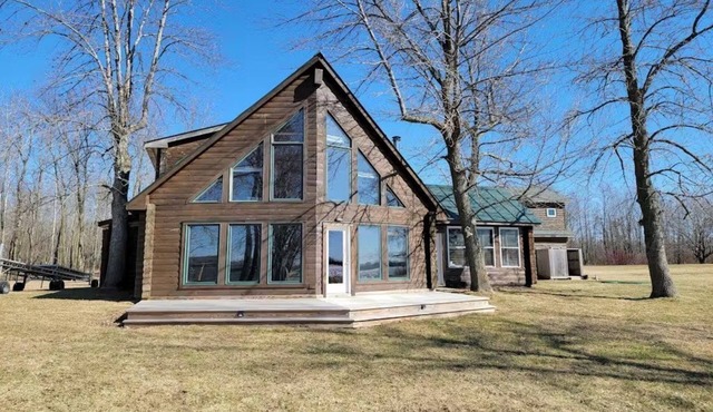 Lakefront Island Escape with Private Beach