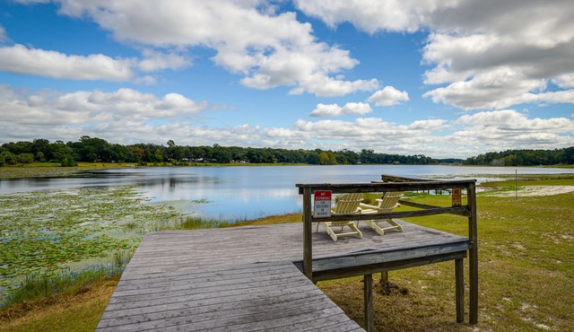 Lakefront Keystone Heights Home w/Boat Dock!