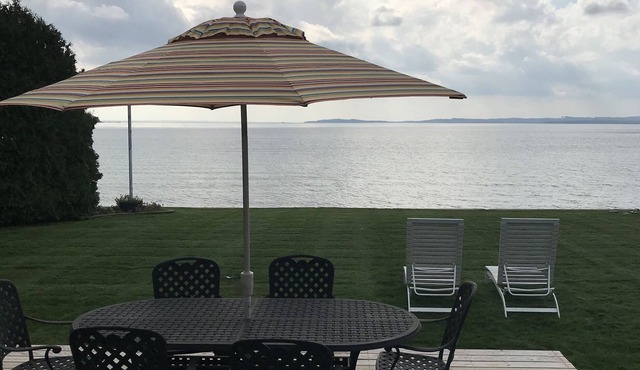 Lakefront Living at Its Best - Private Sand Beach Close to Northport Village