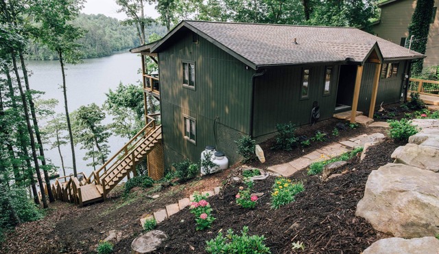 Lakefront Living- Completely remodeled 3 BR/3.5 BA on water with dock.