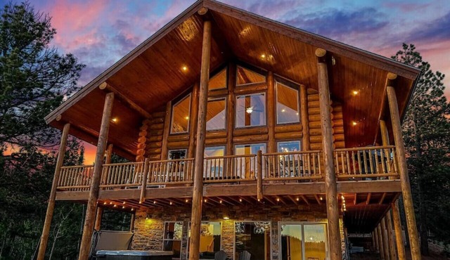 Lakefront Log Cabin | Private Hot Tub | Stunning Lake Views
