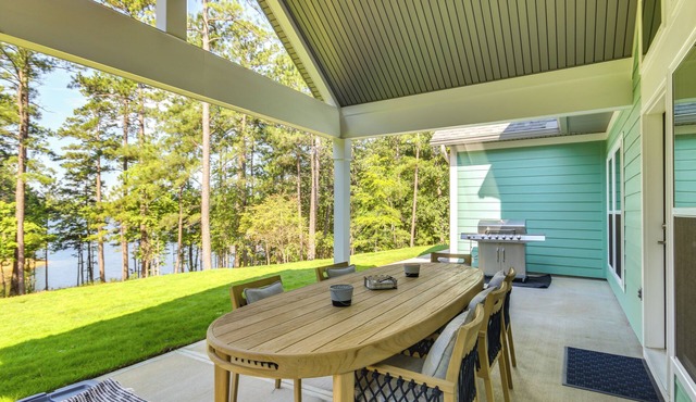 Lakefront McCormick Retreat w/Patio & Views