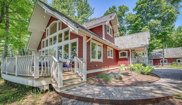 Lakefront Michigan Retreat w/Private Dock