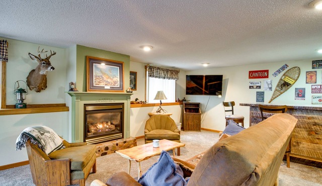 Lakefront Minnesota Home w/Deck, Dock & Fire Pit